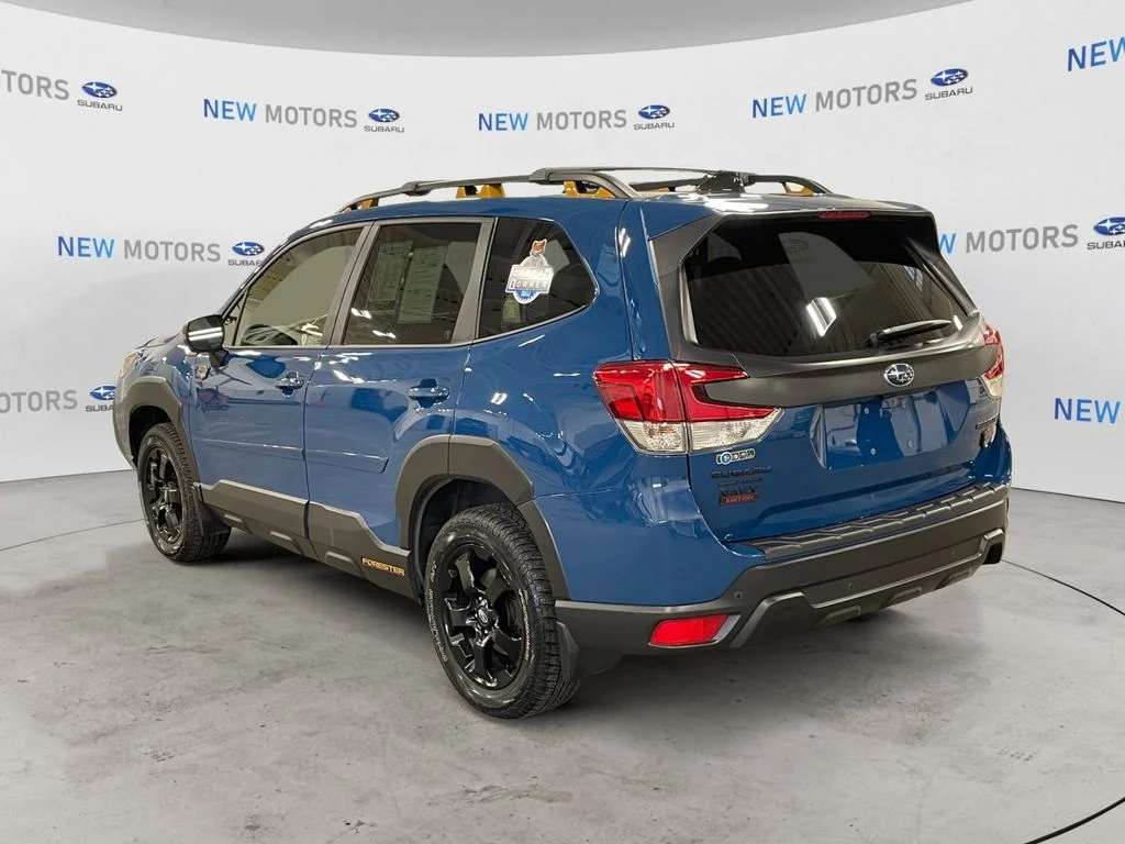 Used 2024 Geyser Blue Subaru Wilderness image 3