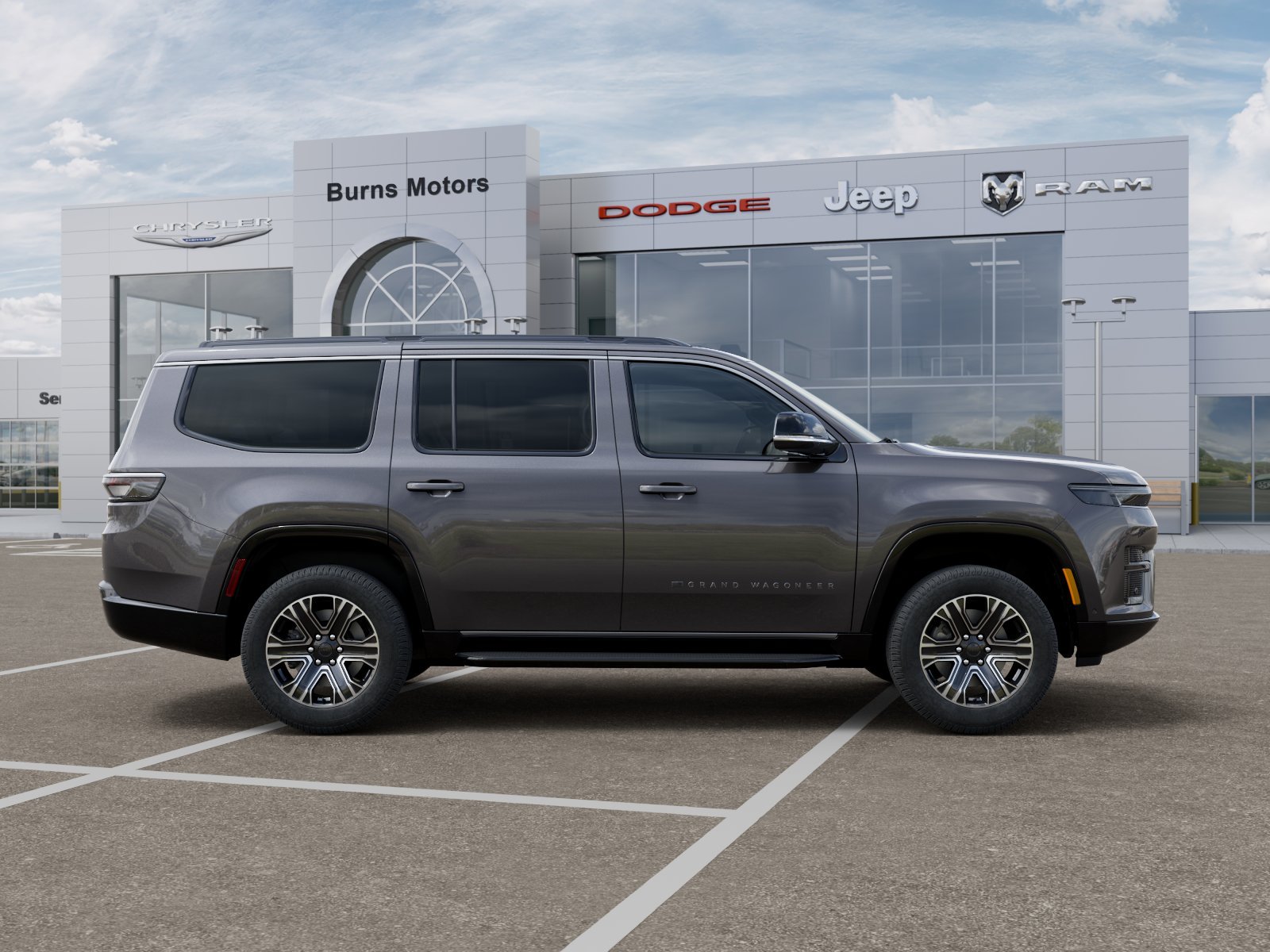 New 2026 Baltic-Gray Metallic Clear-Coat Exterior Paint Jeep 4x2 image 47