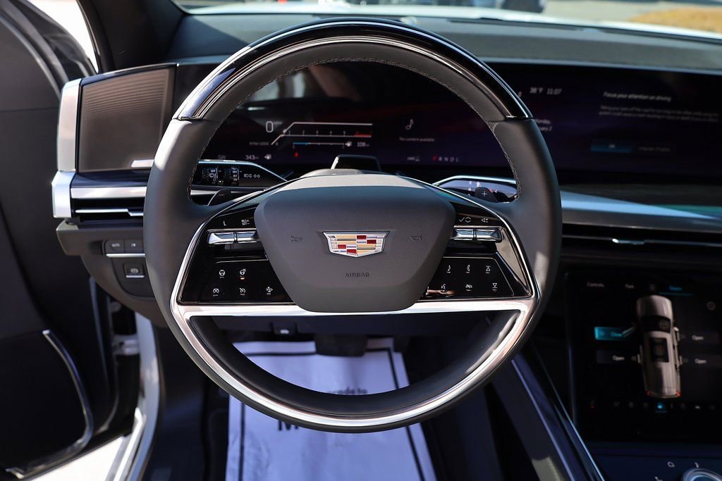 Used 2026 Vibrant White Tricoat Cadillac Sport image 13