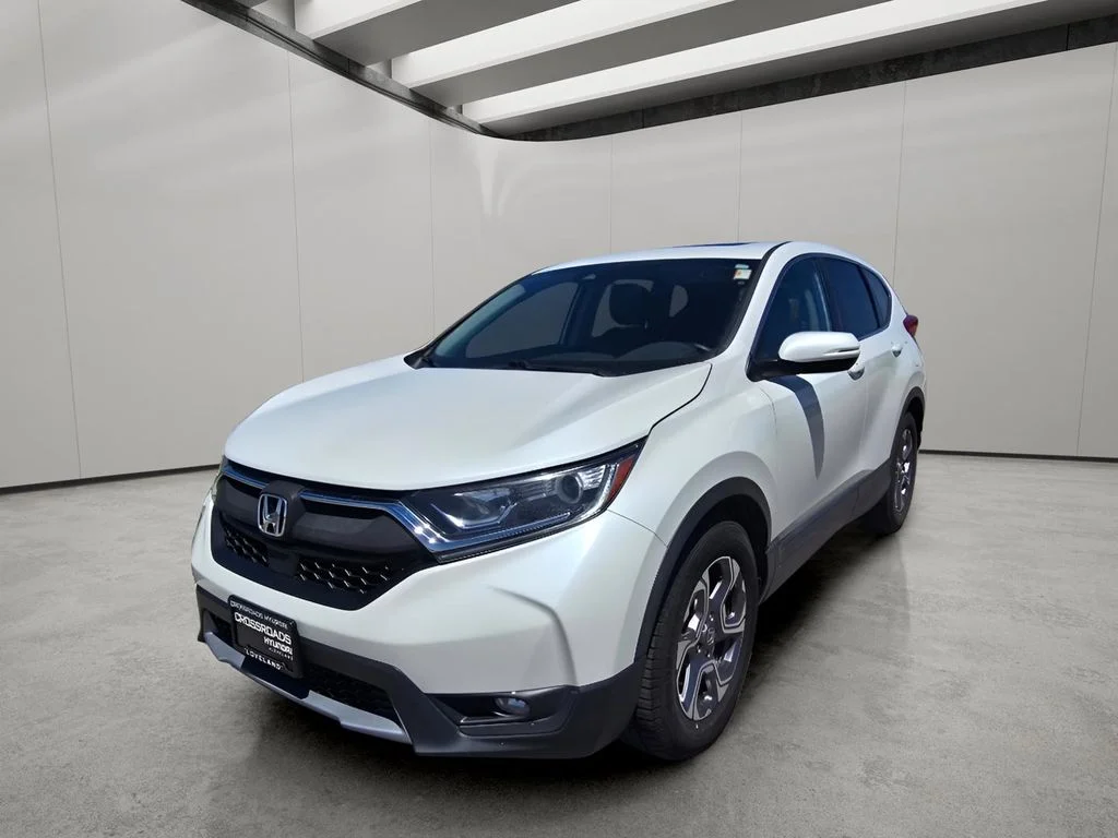 Used 2018 White Diamond Pearl Honda EX image 1
