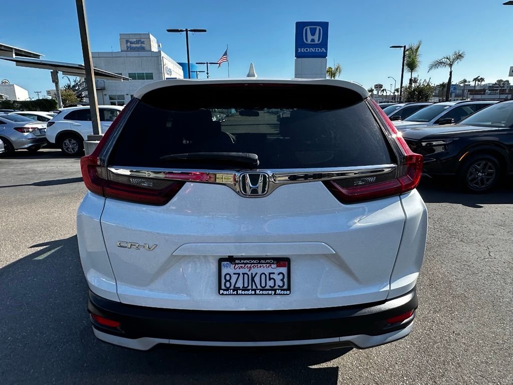 Used 2022 Platinum White Pearl Honda EX image 7
