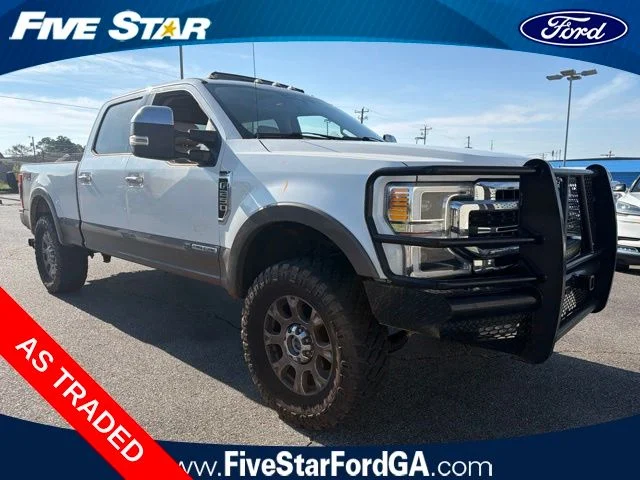 Used 2020 White Ford Lariat image 1