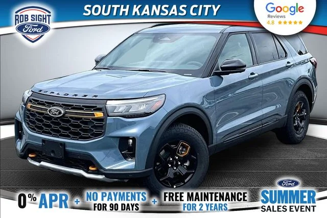 New 2026 Vapor Blue Metallic Ford Tremor® image 1