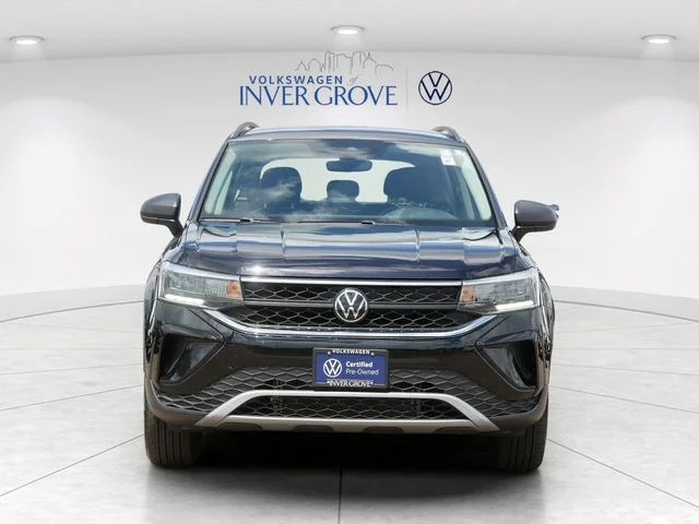 Used 2023 Volkswagen Taos S with VIN 3VVMX7B29PM362034 for sale in White Bear Lake, Minnesota