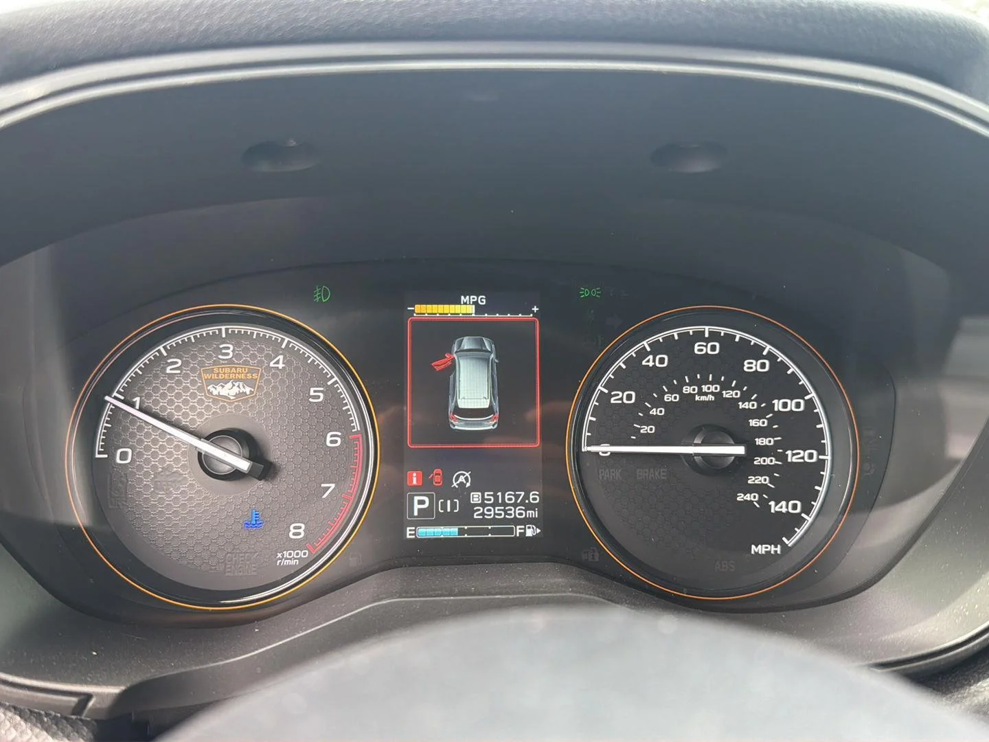 Used 2024 Magnetite Gray Metallic Subaru Wilderness image 11