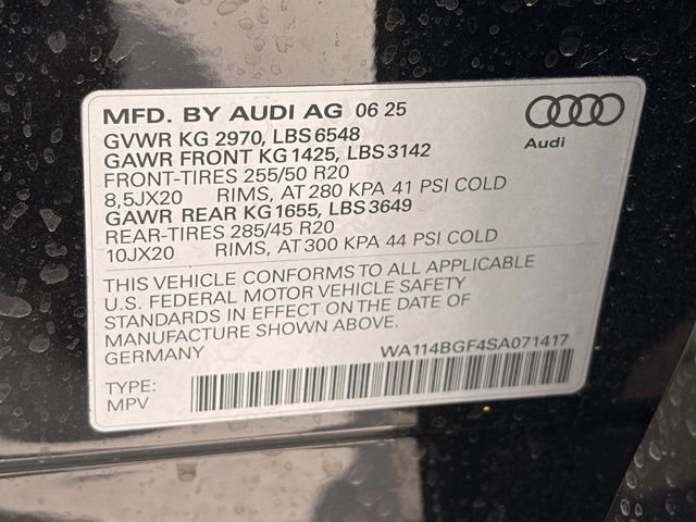 Used 2025 Black Audi Premium image 38