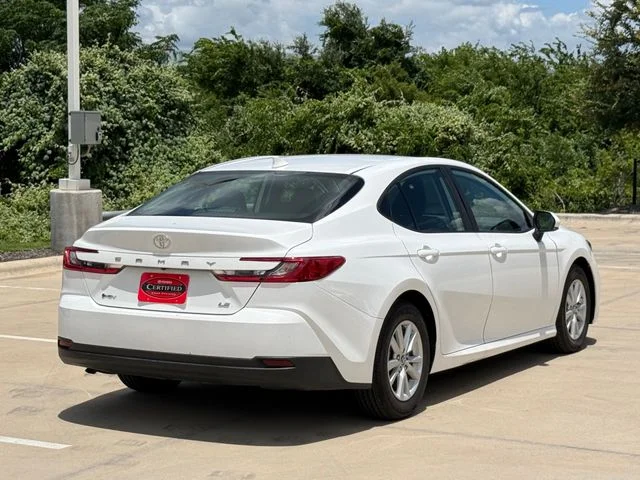 Certified Used 2025 White Toyota LE image 5
