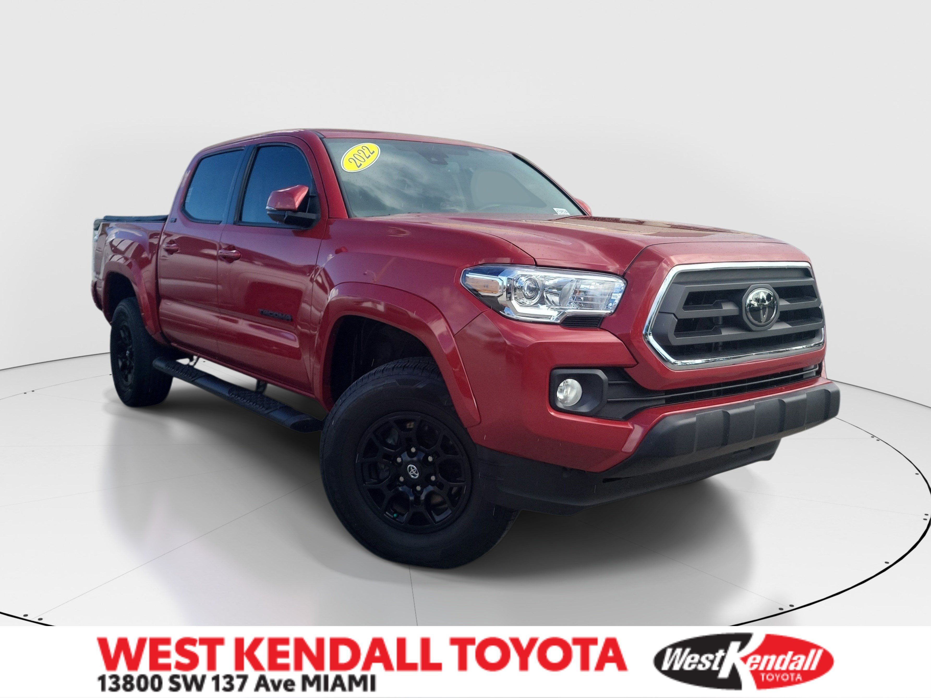 Used 2022 Barcelona Red Metallic Toyota SR5 image 1