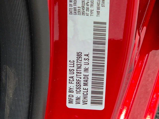 New 2026 Molten Red Pearl-Coat Exterior Paint RAM Laramie image 30