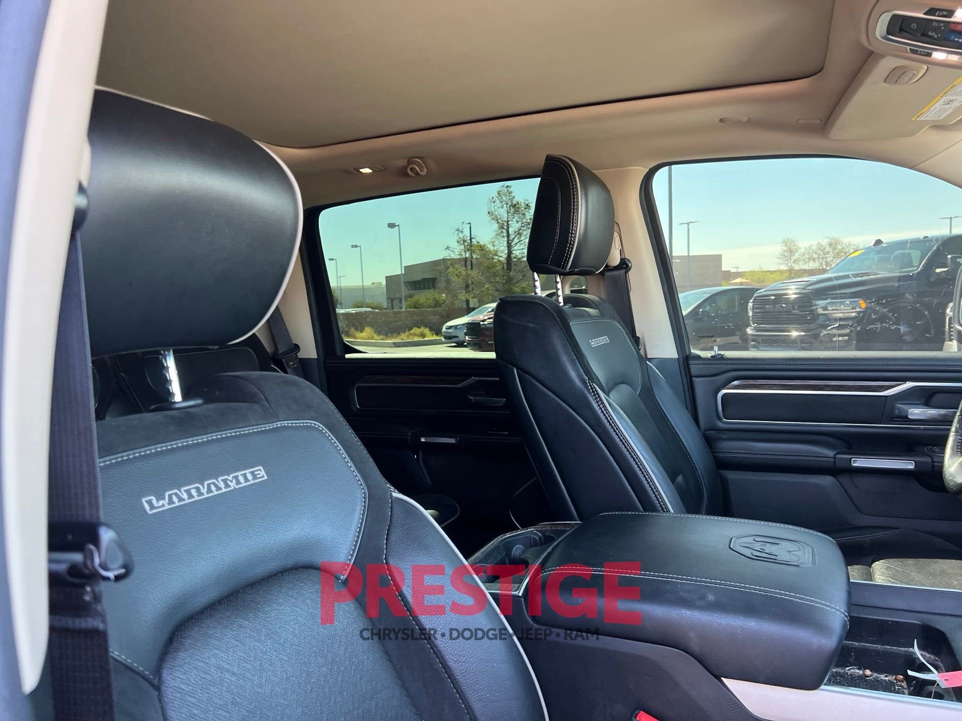 Used 2019 White Ram Laramie image 25