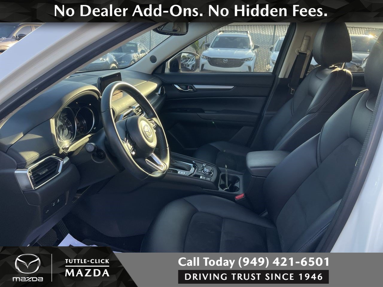 Used 2020 Snowflake White Pearl Mica Mazda Touring image 18
