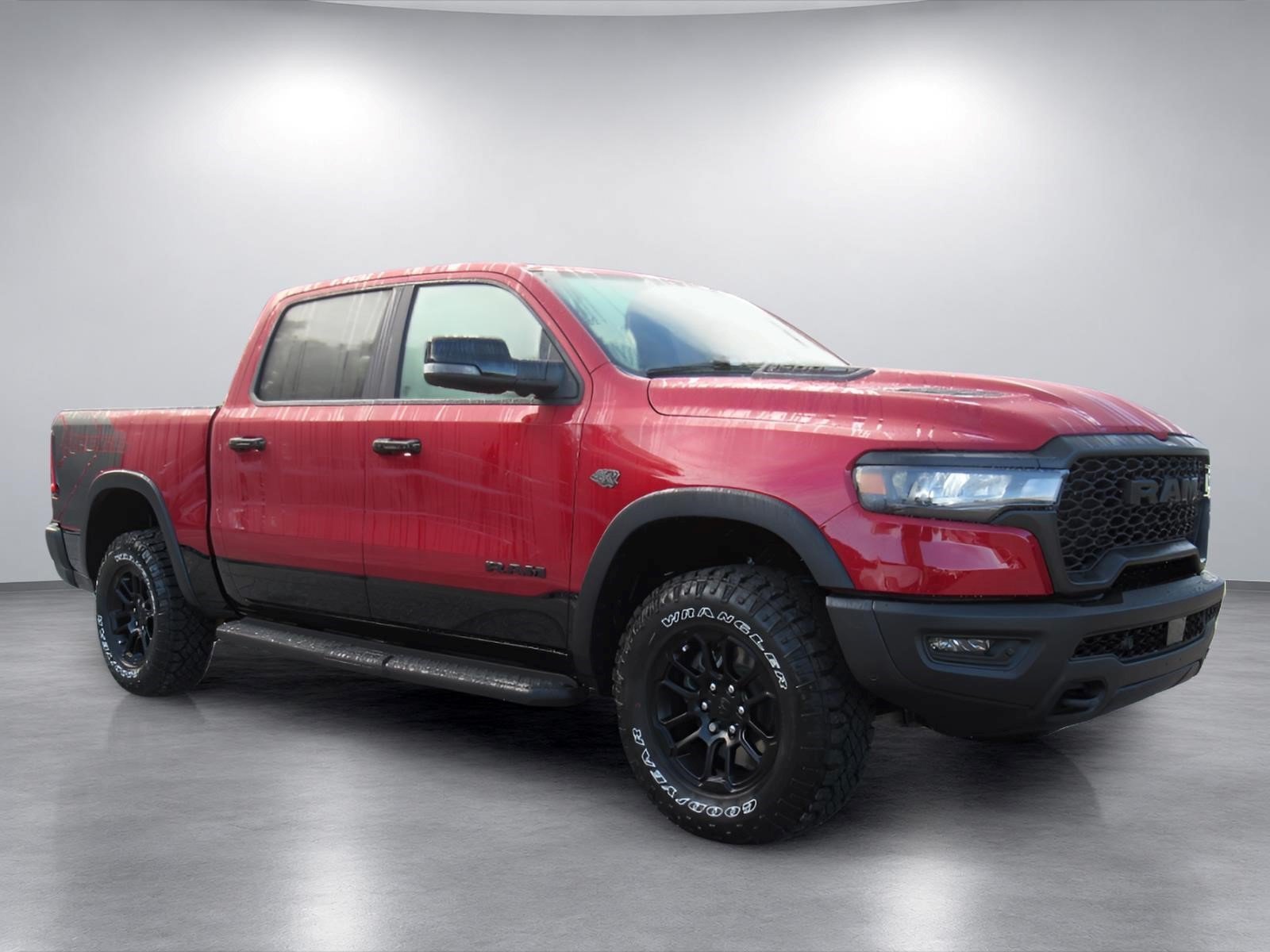 New 2027 Molten Red Pearl-Coat Exterior Paint RAM Rebel image 1