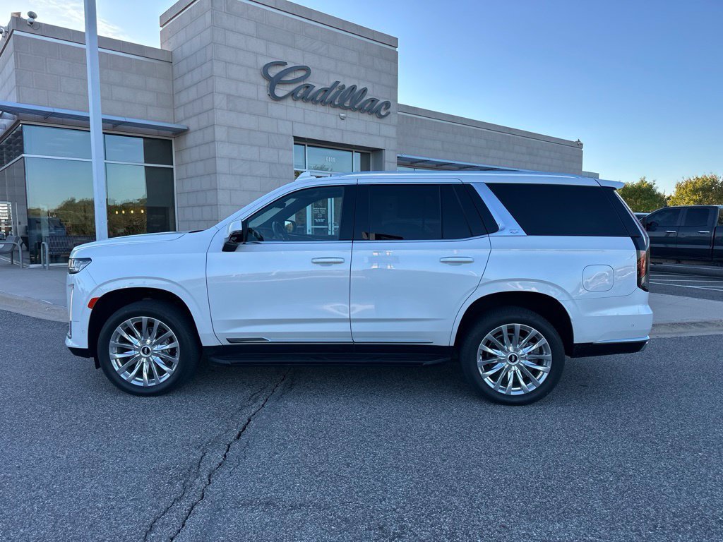 Used 2023 White Cadillac Premium Luxury image 5