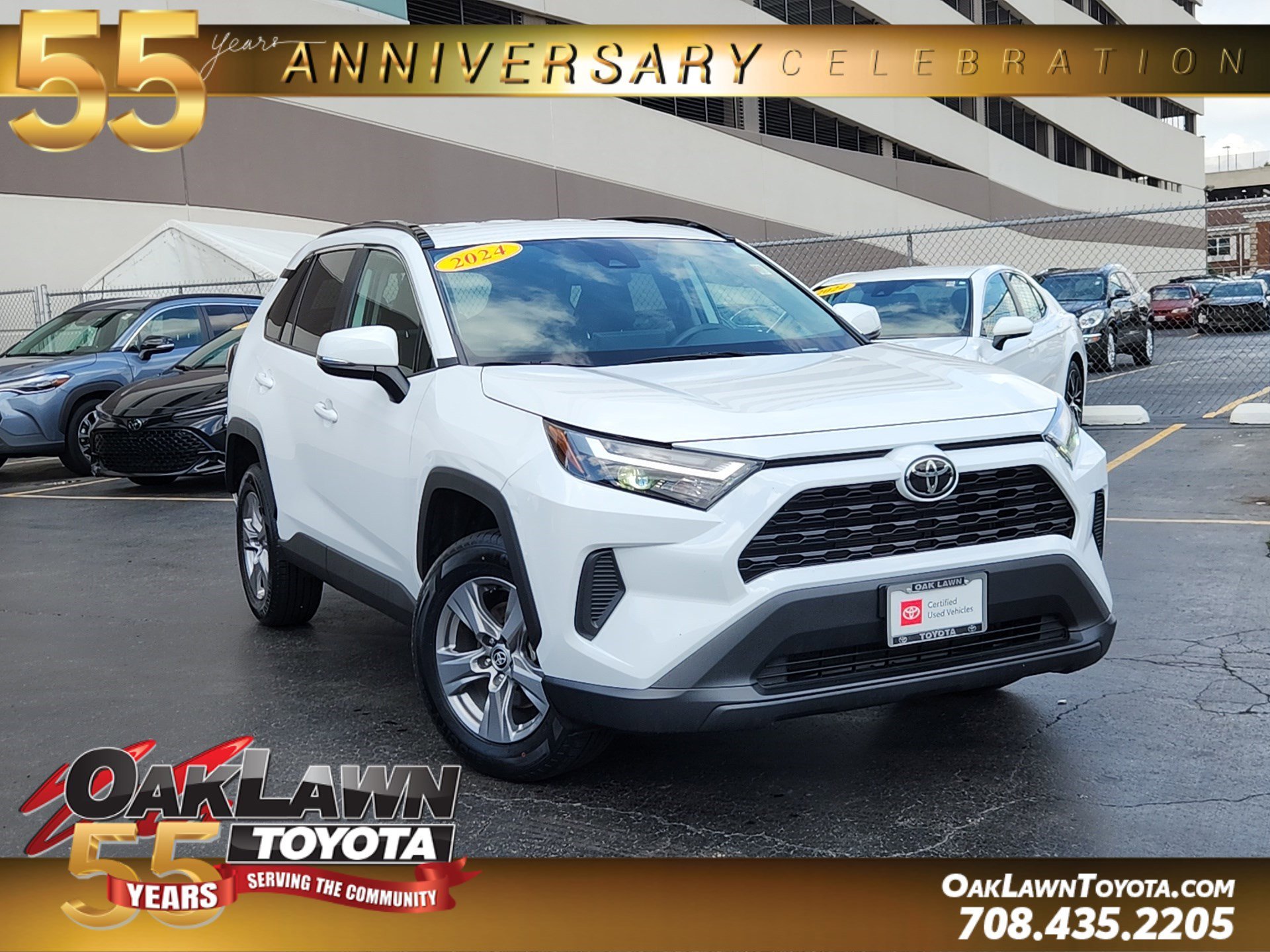 Certified Used 2024 Ice Cap Toyota XLE image 1