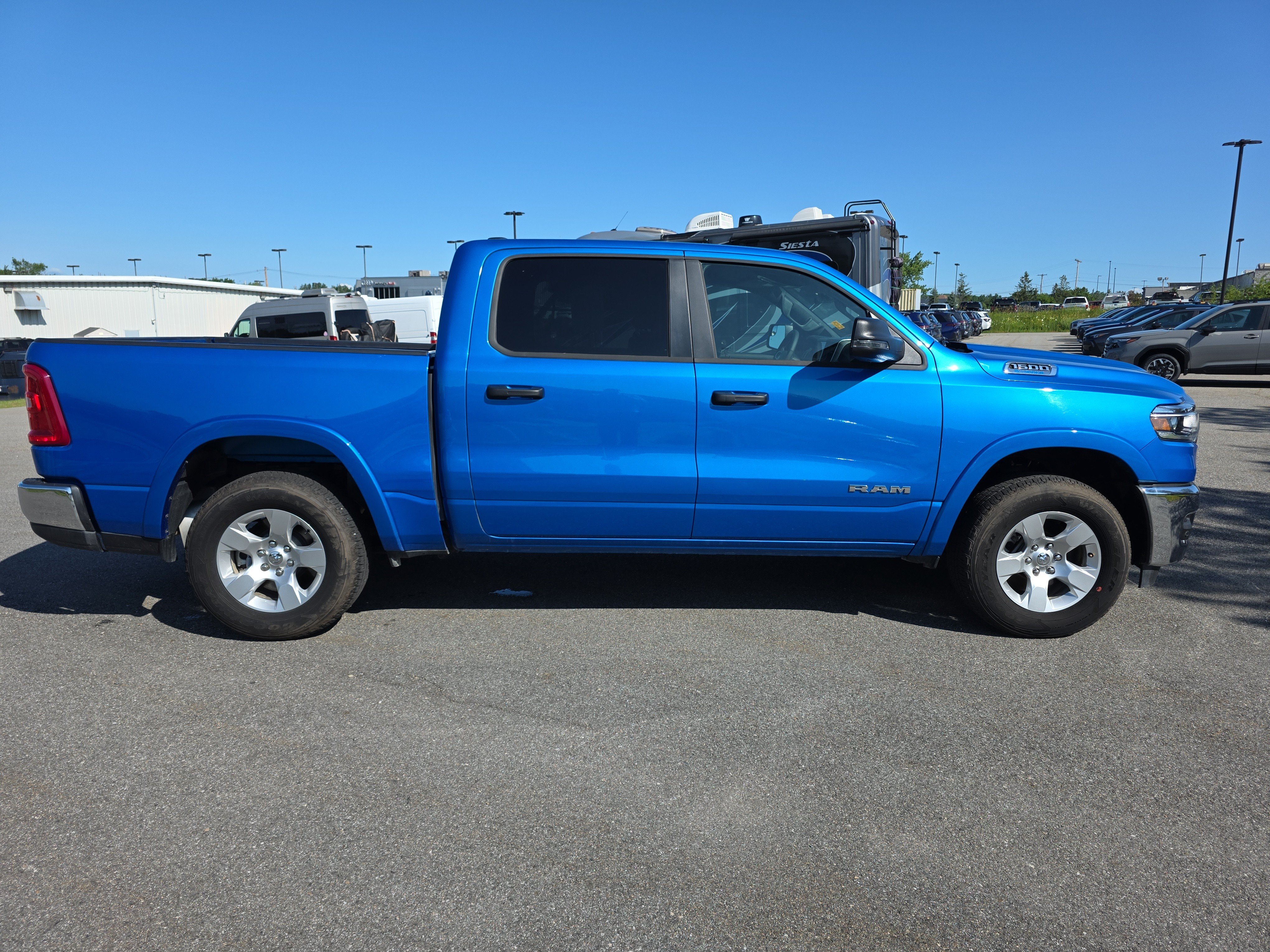 Used 2025 Hydro Blue Pearlcoat Ram Big Horn image 6