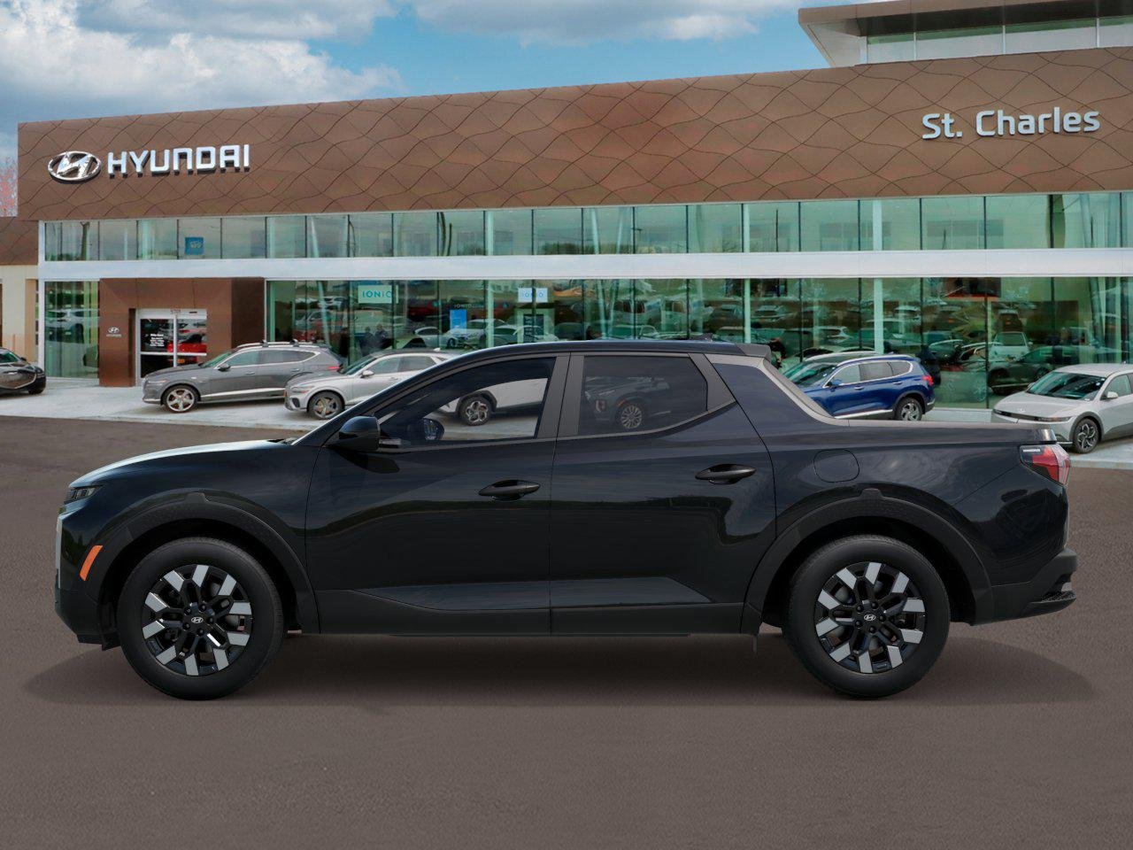 New 2027 Phantom Black Hyundai SE FWD image 3