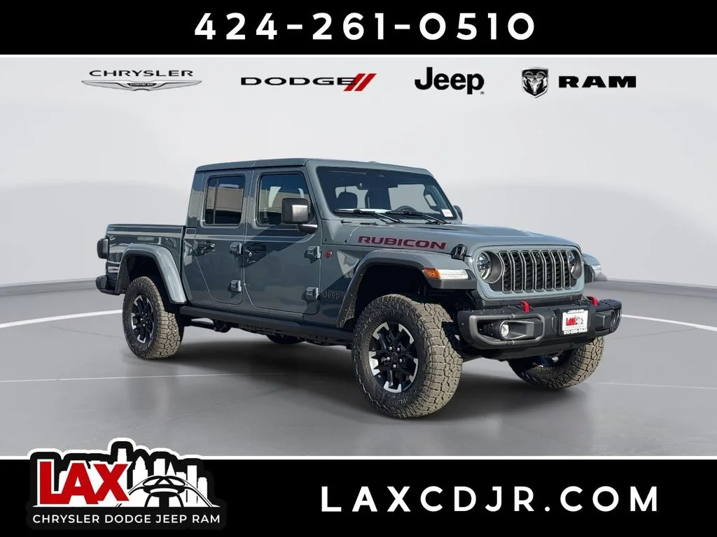 New 2026 Gray Jeep Rubicon X image 1