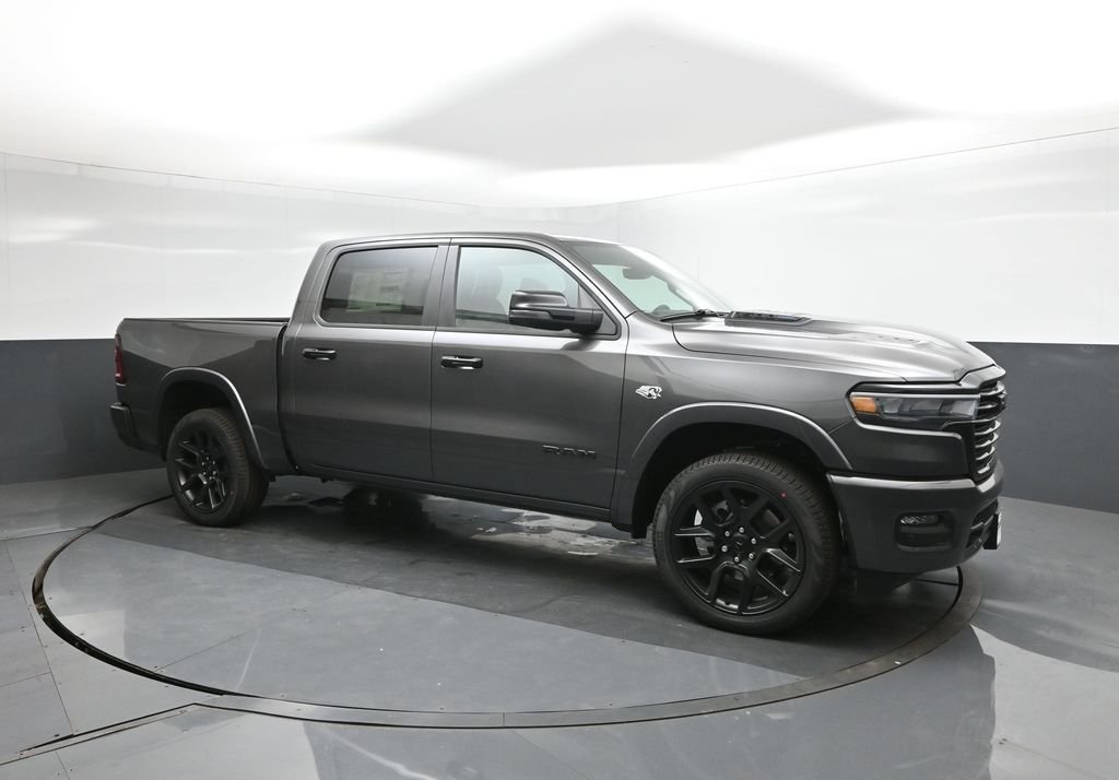 New 2026 Granite Crystal Metallic Clear-Coat Exterior Paint RAM Laramie image 17
