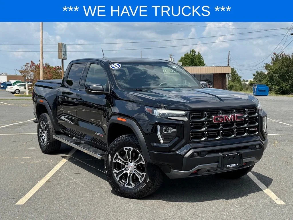 Used 2023 Black GMC AT4 image 1