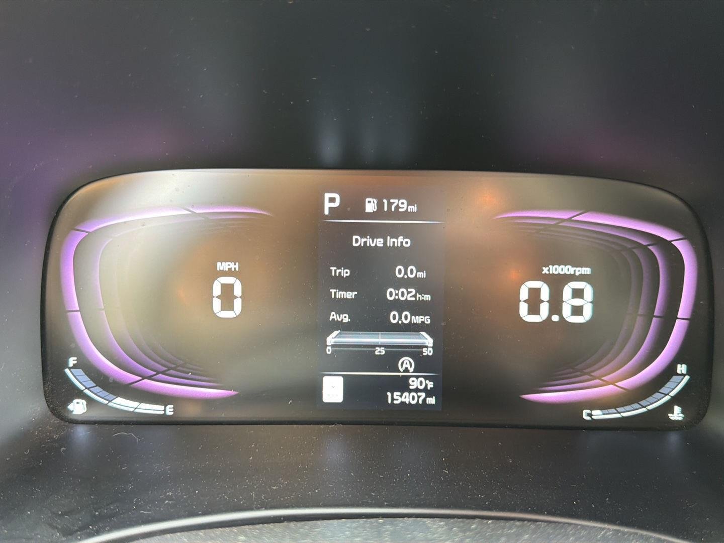 Used 2023 Fusion Black Kia LX image 14