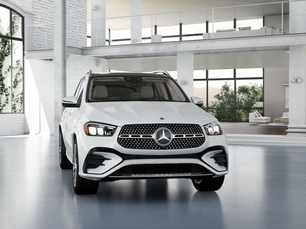 New 2026 MANUFAKTUR Moonlight White Metallic Mercedes-Benz GLE 350 image 8