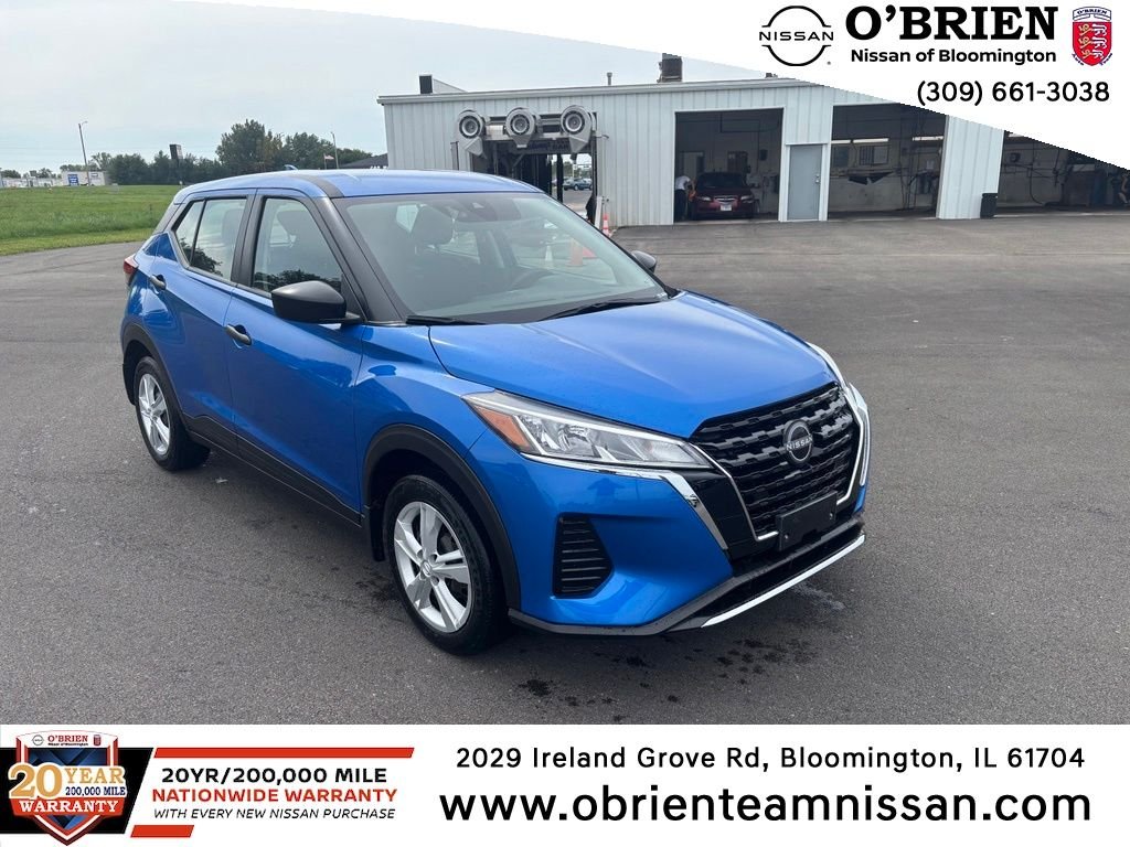 Used 2024 Electric Blue Metallic Nissan S image 1