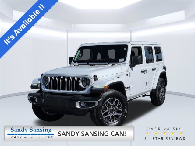 Certified Used 2026 White Jeep Sahara image 1