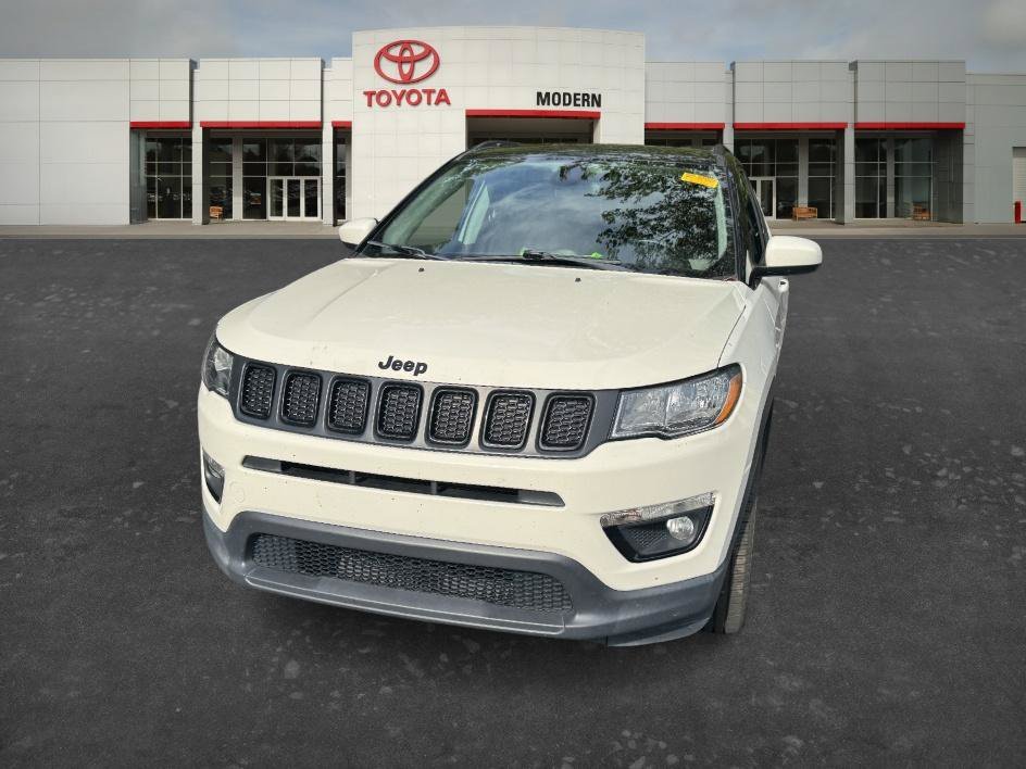 Used 2020 White Clearcoat Jeep Altitude image 2