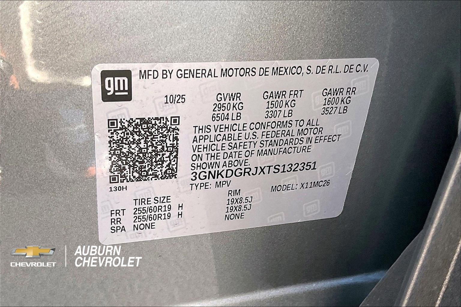 New 2026 Sterling Gray Metallic Chevrolet LT image 13