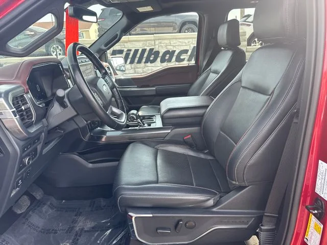 Used 2022 Red Metallic Ford Lariat image 14