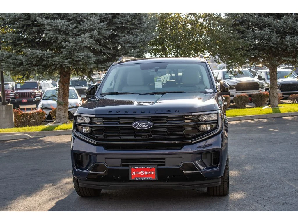 New 2027 Blue Ember Metallic Ford MAX Platinum image 3