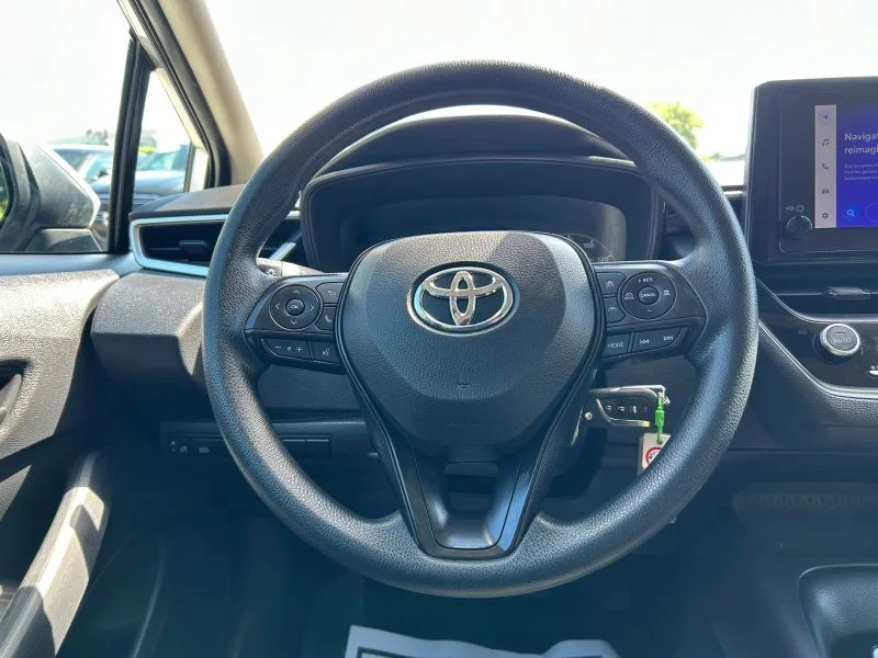 Used 2023 Silver Toyota LE Sedan 4D image 45