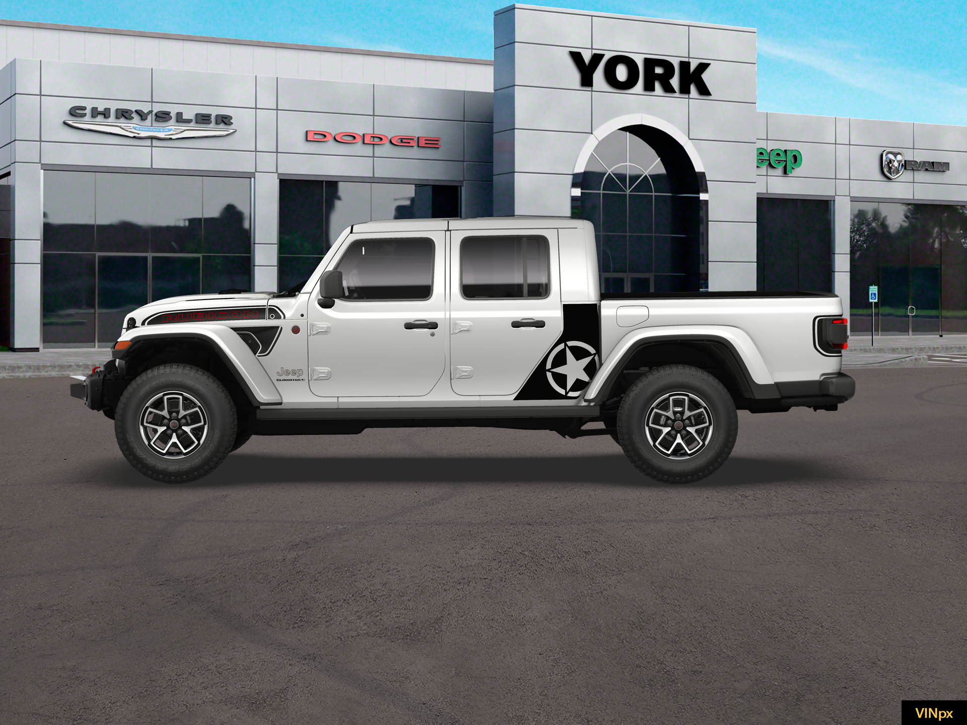 New 2026 Bright White Clear-Coat Exterior Paint Jeep  image 15