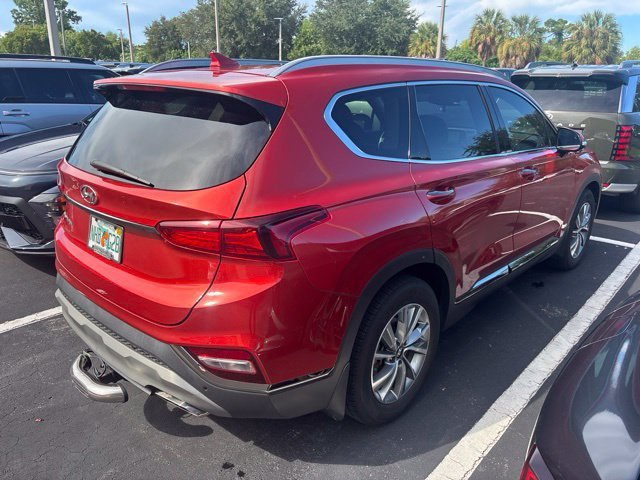 Used 2020 Lava Orange Hyundai Limited image 7