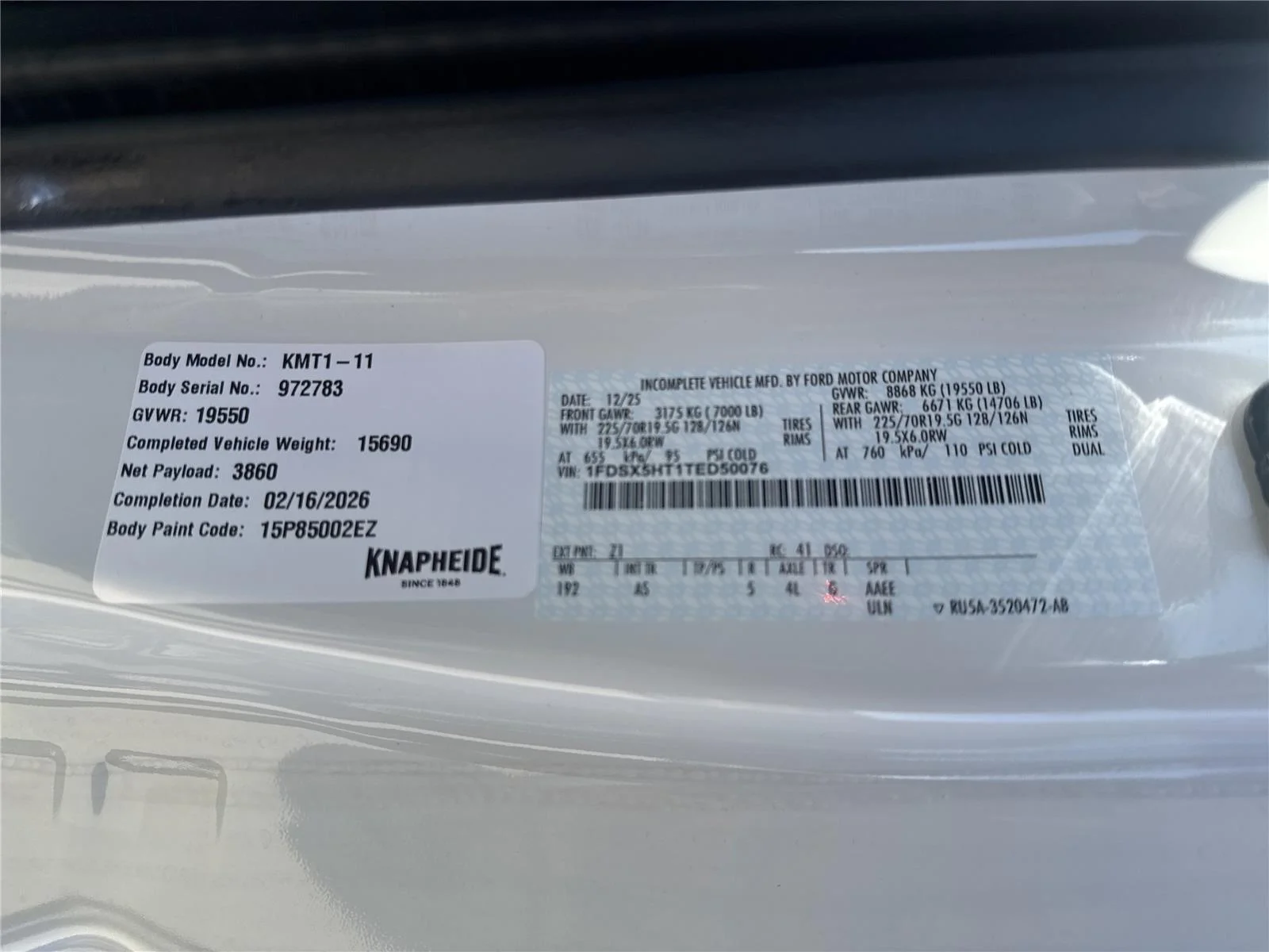 New 2026 Oxford White Ford XL image 32