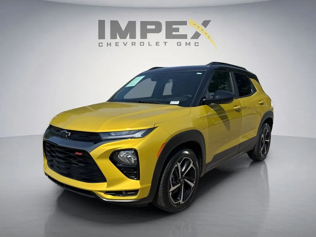 Used 2023 Nitro Yellow Metallic Chevrolet RS image 1