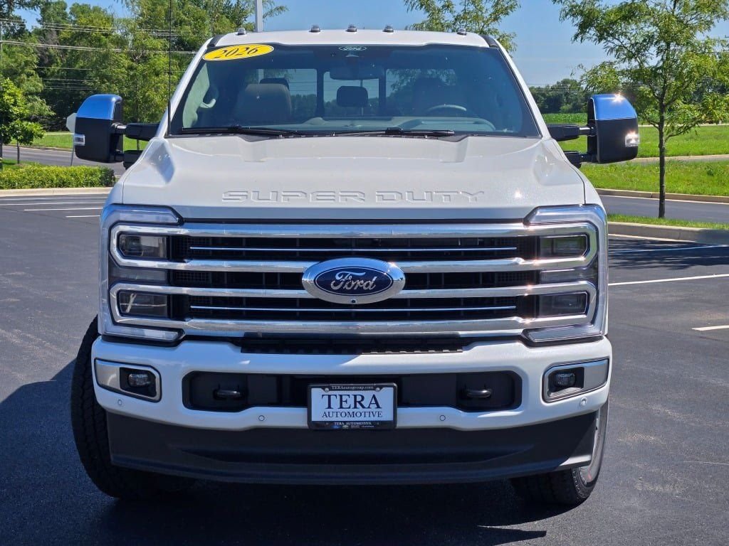 New 2026 Star White Metallic Tri-Coat Ford F-250® Platinum® image 3