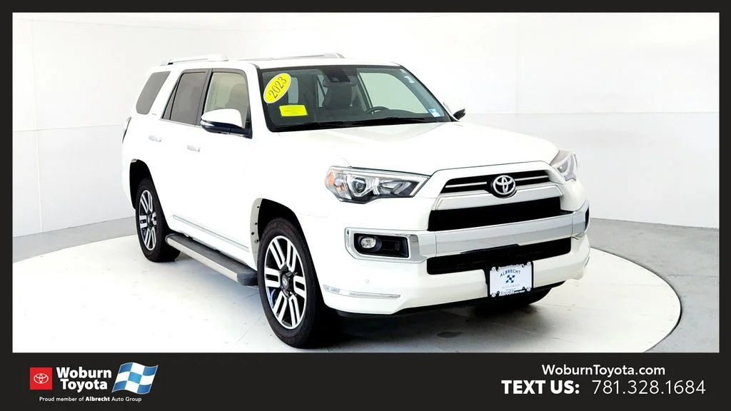 Certified Used 2023 White Toyota Limited image 1
