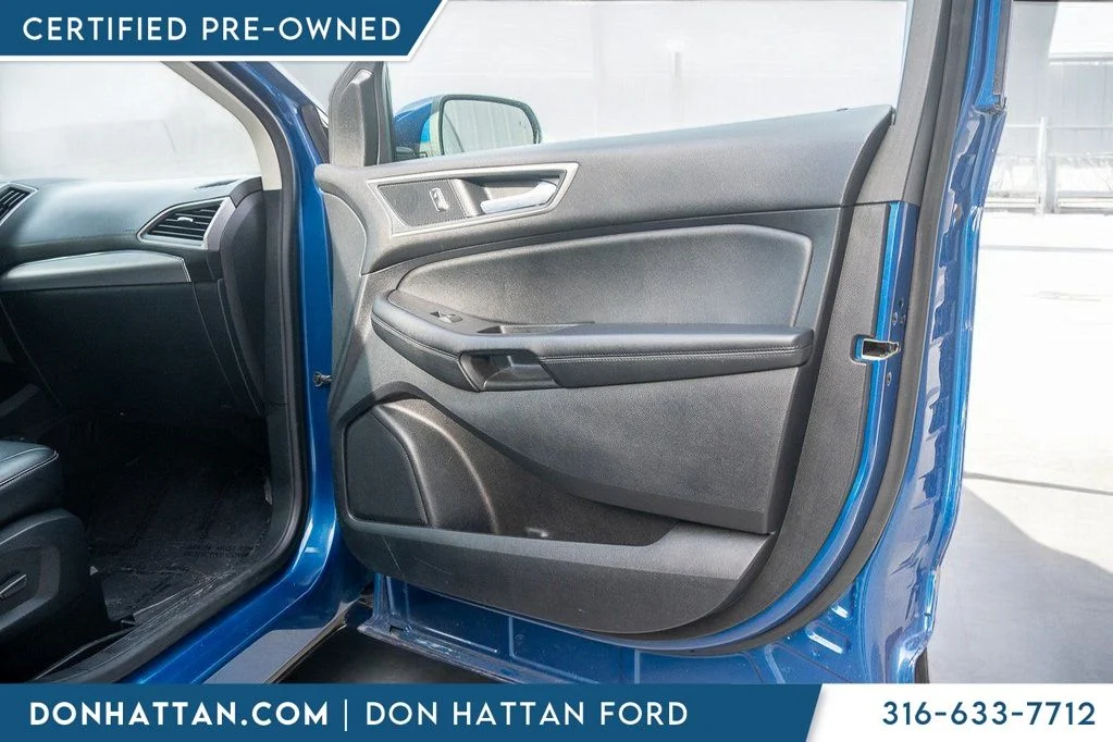 Certified Used 2022 Blue Ford SEL image 26