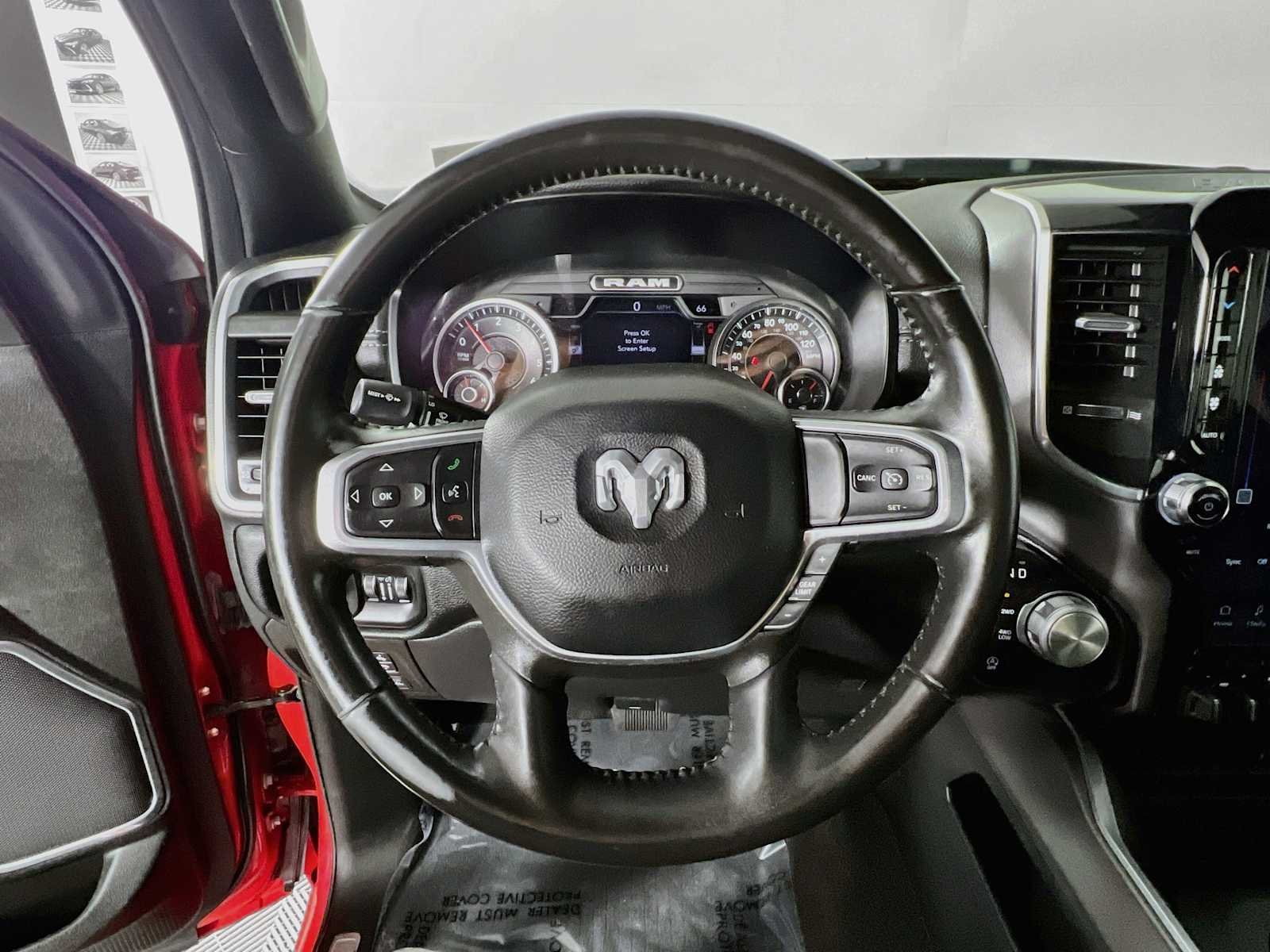 Used 2022 Flame Red Clearcoat Ram Laramie image 11