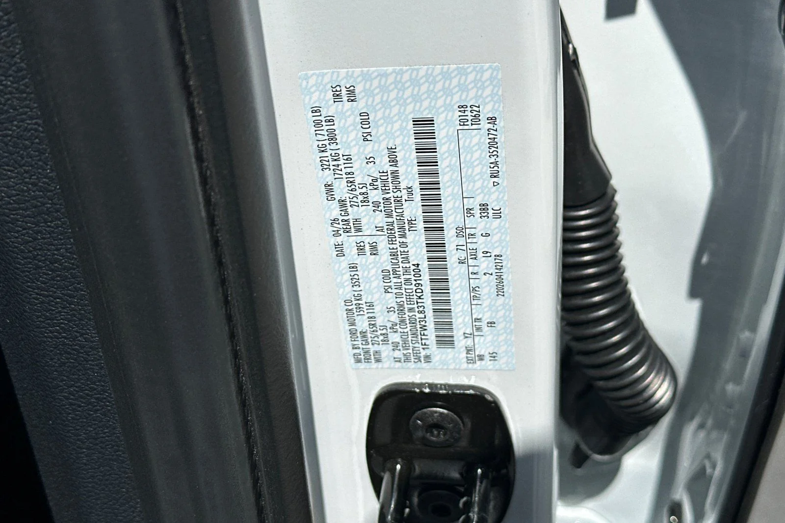 New 2026 Oxford White Ford XLT image 26