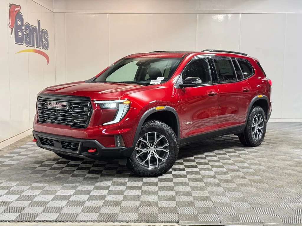 New 2026 Volcanic Red Tintcoat GMC AT4 image 2
