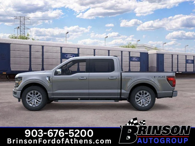 New 2026 Carbonized Gray Metallic Ford XLT image 3