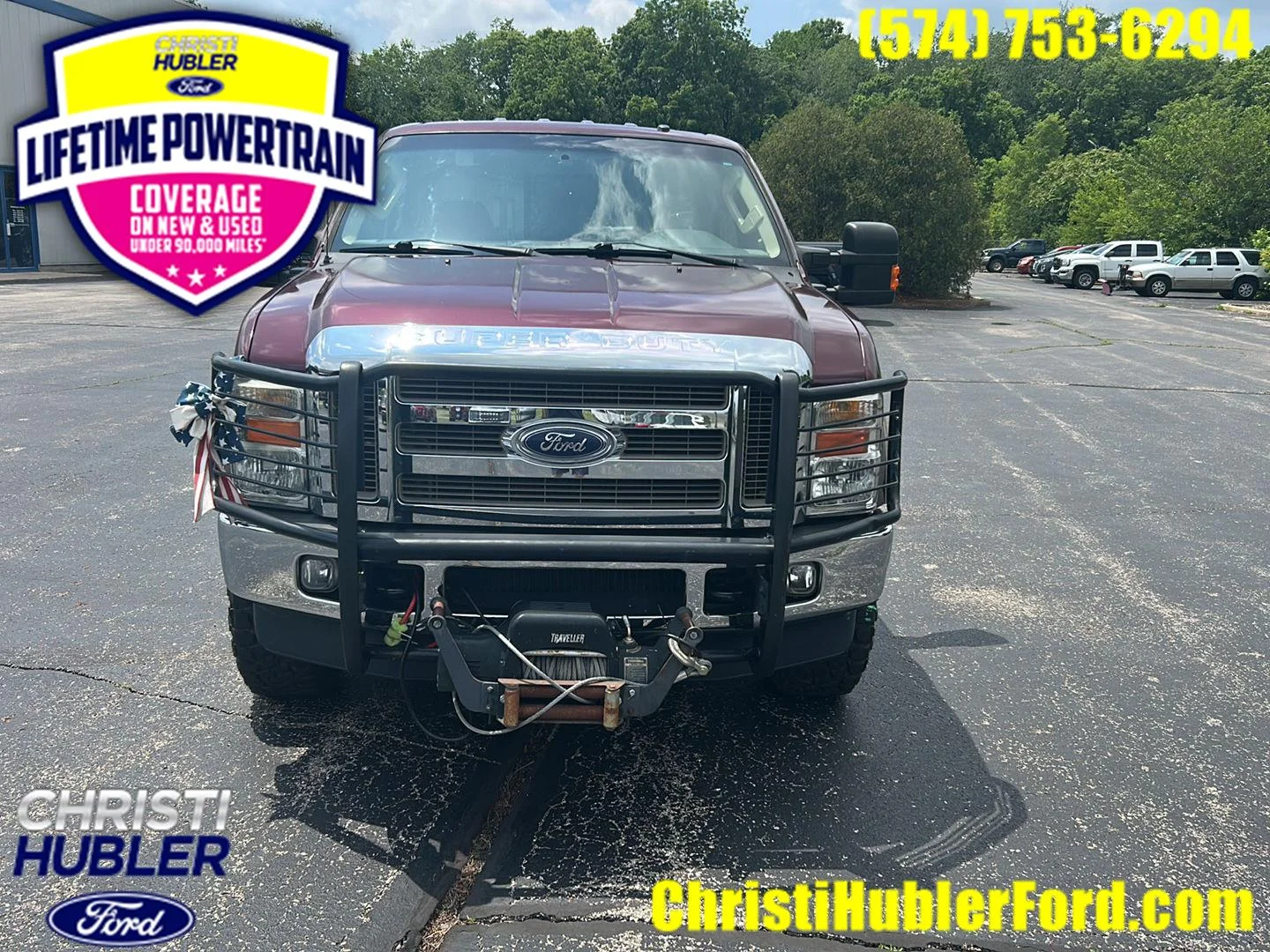Used 2008 Red Clearcoat Ford Lariat image 1