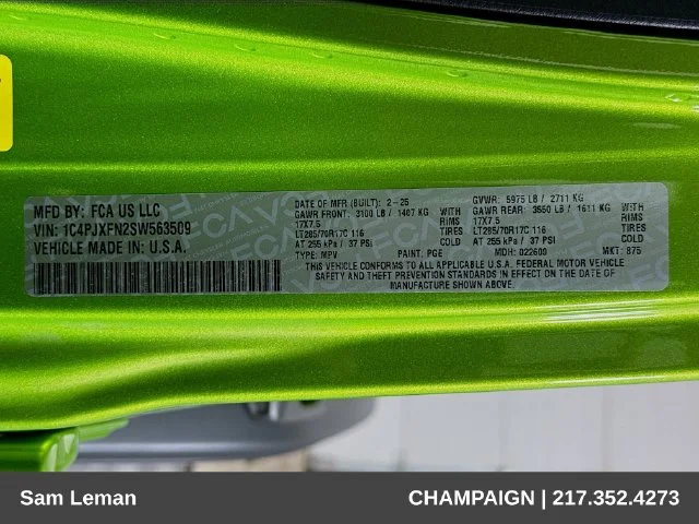 New 2025 Green Jeep Rubicon image 29