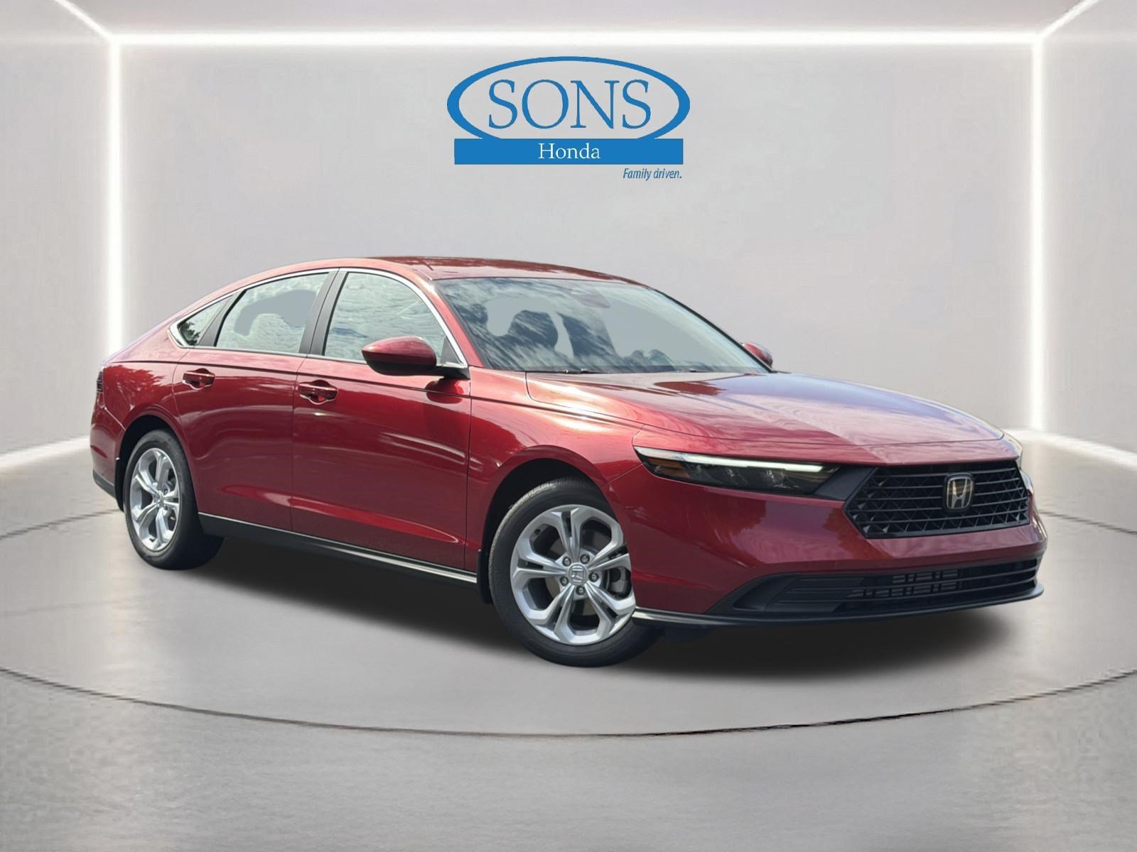 New 2026 Radiant Red Metallic Honda LX image 1