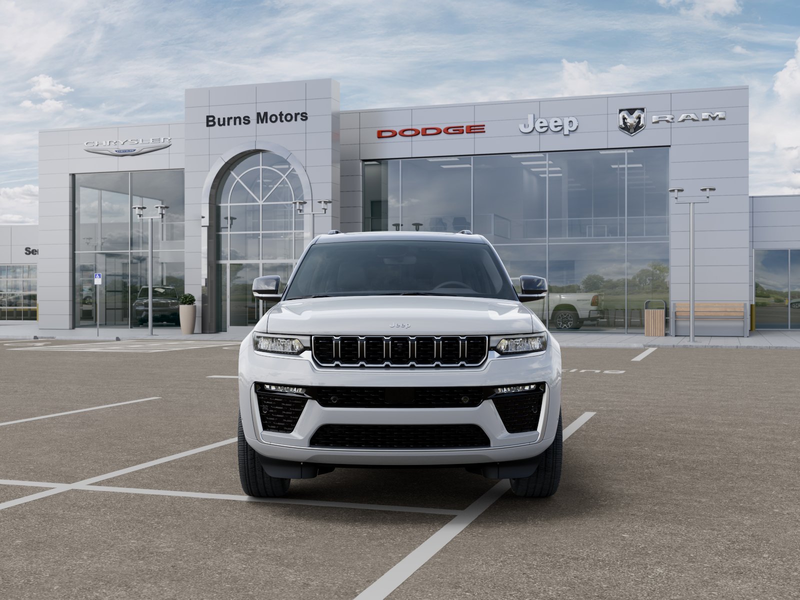 New 2026 Bright White Clear-Coat Exterior Paint Jeep Summit image 32