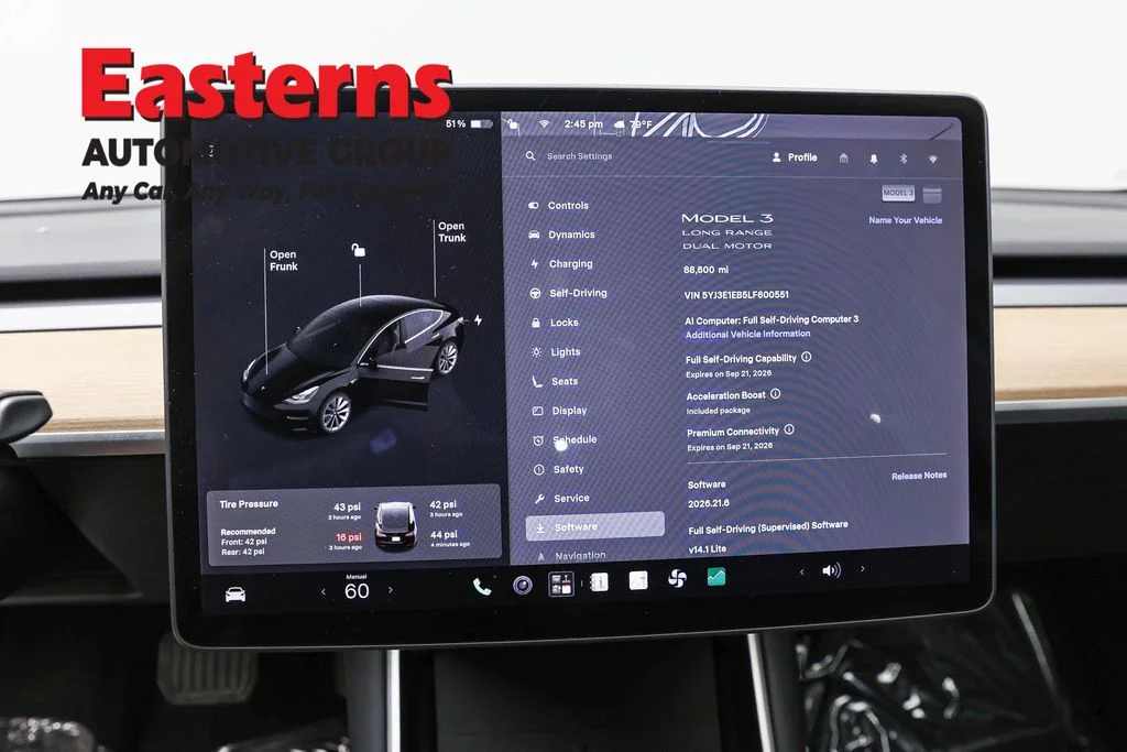 Used 2020 Black Tesla Long Range image 11