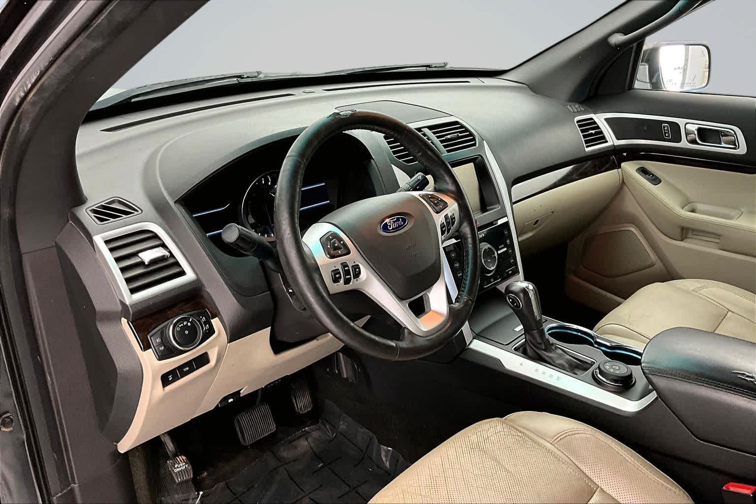 Used 2015 Ford Explorer Limited with VIN 1FM5K8F86FGB87283 for sale in Des Moines, IA