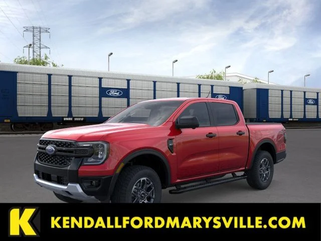 New 2026 Ruby Red Metallic Tinted Clearcoat Ford XLT image 1